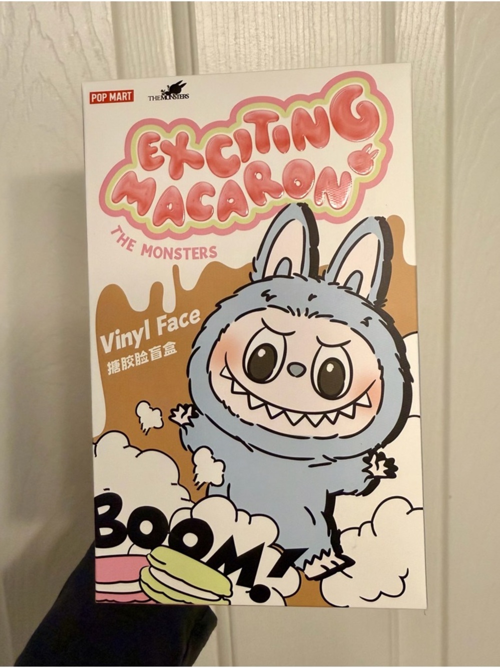 BNIB POP MART Labubu THE MONSTERS - Exciting Macaron Vinyl Face Figure